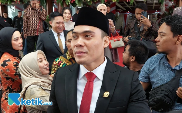 Foto Ketua DPC Partai Gerindra Surabaya, Cahyo Harjo Prakoso. (Foto: Husni Habib /Ketik.co.id)