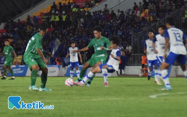 Foto Sepak Bola Jatim raih medali emas di PON XXI 2024 Aceh-Sumut, Rabu, 18 September 2024. (Foto: Khaesar/Ketik.co.id)