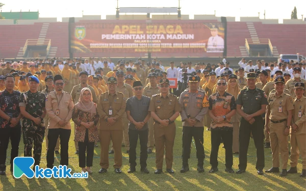 Thumbnail Jelang Penetapan Paslon Pilkada, Pemkot Madiun Gelar Deklarasi Netralitas ASN