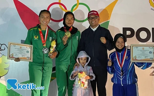 Thumbnail PON 2024: Nur Alima Priambodo dan Guruh Dwi Samudra Bawa Ski Air Jatim Juara Umum