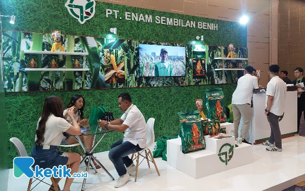 Foto Hipmi Land, ajang promosi produk anggota Hipmi. (Foto: Husni Habib/Ketik.co.id)