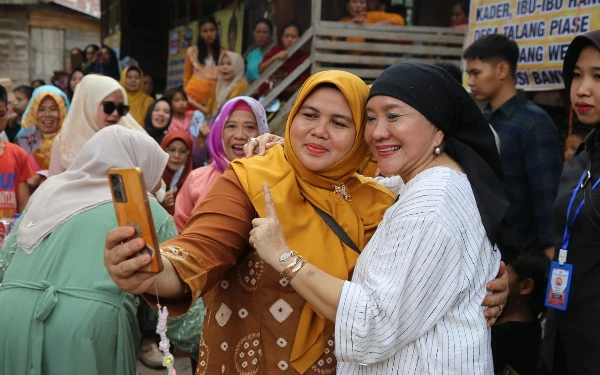 Gebrakan Baru, Lucianty Janji Hibahkan Gaji Bupati untuk Seluruh Desa di Muba