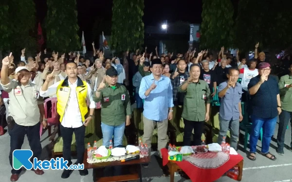 Paslon Bambang-Bayu Hadir di Tengah Masyarakat Karanglo Kota Blitar, Jabarkan Program Unggulan