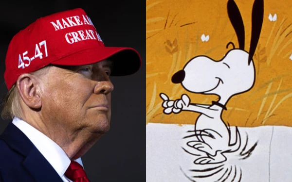 Kontroversi Muncul Setelah Akun Penggemar Snoopy Posting Dukungan untuk Trump