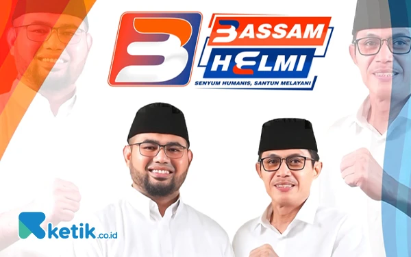 Foto Paslon Bupati Halsel nomor 3 Bassam-Helmi (Foto Mursal Bahtiar)