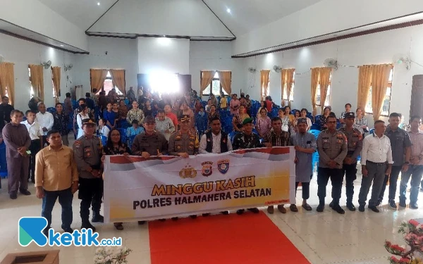 Thumbnail Bawaslu Gandeng Polres Halsel Gelar Sosialisasi dan Deklarasi Pilkada Damai