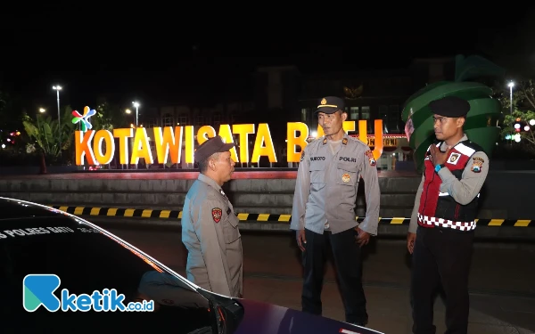 Thumbnail Patroli Skala Besar di Kota Batu Digelar Jelang Pelantikan Presiden