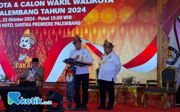 Thumbnail Debat Pilwako Palembang, Yudha Sebut Program Paslon Lain Normatif dan Klasik