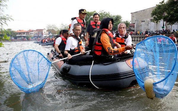 Thumbnail Antisipasi Bencana Hidrometeorologi, Pemkot Launching Surabaya Bergerak Jilid II