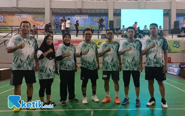 Thumbnail Berita - Tim Badminton Korpri Wajo Berlaga di Ajang Nasional Badminton Tournament 2024