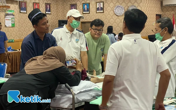 Foto Proses Khitanan Massal di RSUD Haji. (Foto: Shinta Miranda/Ketik.co.id)