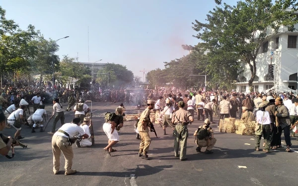 Foto Ilustrasi parade Surabaya Juang. (Foto: Humas Pemkot Surabaya)