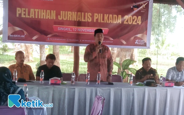 Thumbnail Berita - KIP Aceh Singkil: Pers Harus Kawal Pilkada 2024 yang Sejuk