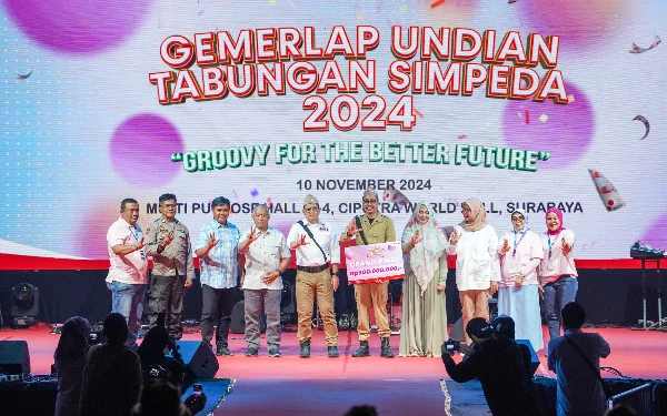 Thumbnail Berita - Bank Jatim Gelar Gemerlap Undian Tabungan Simpeda dengan Total Hadiah Rp6,65 Miliar