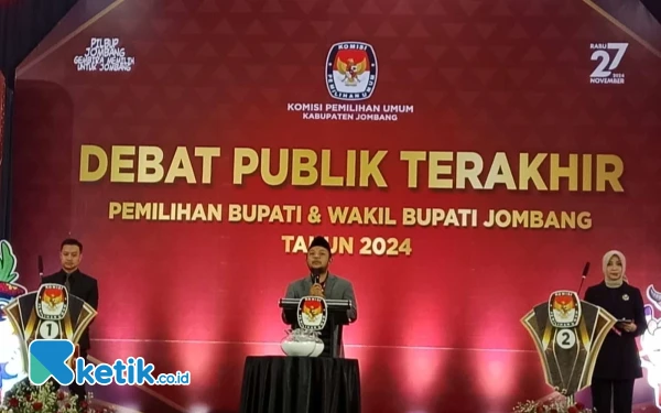 Thumbnail Berita - Debat Publik Terakhir Pilkada Jombang 2024 Berjalan Lancar