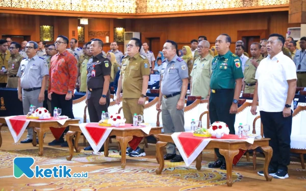 Foto Cegah mafia tanah ATR/BPN  pembentukan Tim Percepatan Reforma Agraria Nasional dan Tim Pelaksana Percepatan Reforma Agraria. (Foto: Khaesar/Ketik.co.id)