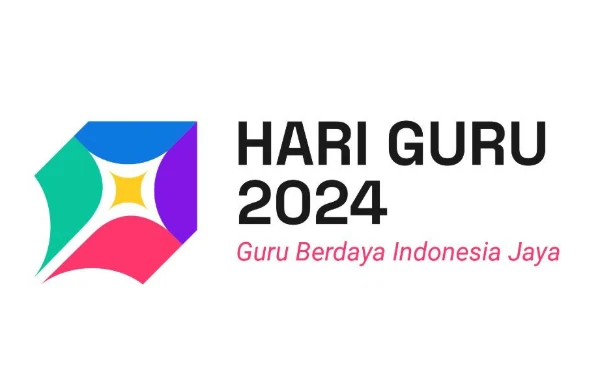 Foto Logo Hari Guru Nasional 2024 versi Kemenag RI. (Foto: Kemenag RI)