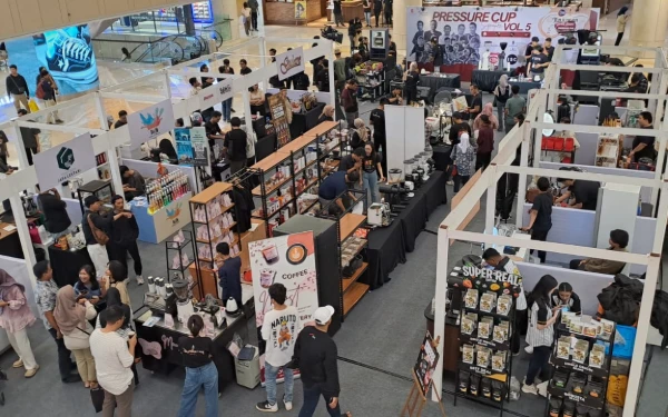 Foto Pameran Tunjungan Coffe Event. (Foto: Kopipressio)