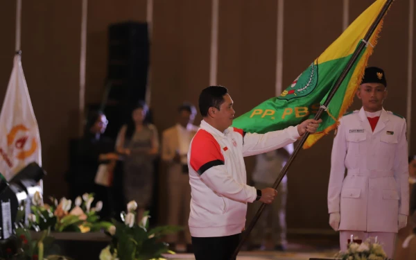 Foto Pelantikan Pengurus PP PBSI 2024-2028 di Hotel Royal Ambarukmo, Yogyakarta, , Sabtu, 30 November 2024. (Foto: PP PBSI)