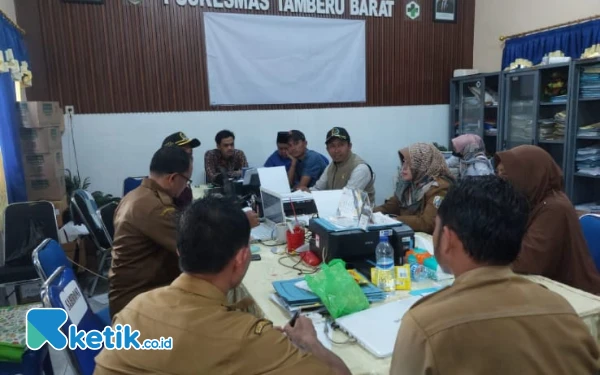 Foto Puskesmas Tamberu Barat (Foto: Mat Jusi/Ketik.co.id).