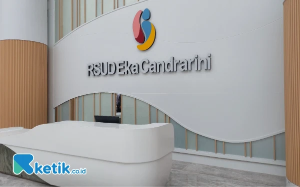 Foto Lobby RSUD Eka Candrarini. (Foto: Husni Habib/Ketik.co.id)