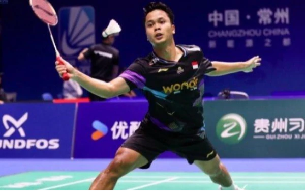 Thumbnail Berita - Rintangan Berat Anthony Ginting di Malaysia Open 2025