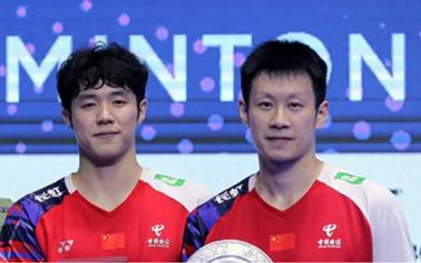 Foto He Jing Ting/Ren Xiang Yu  ganda putra China peringkat 7 BWF.(Foto: PBSI)