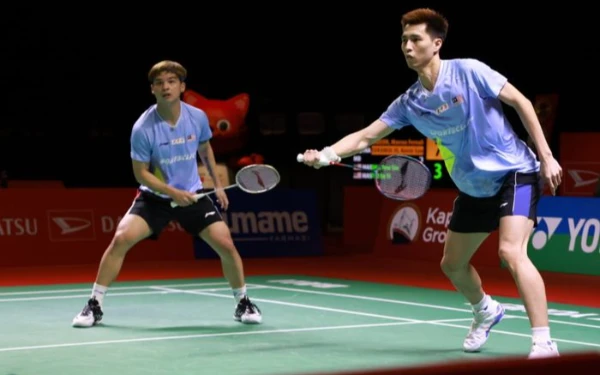 Foto Ong Yew Sin/Teo Ee Yi ganda putra Malaysia. (Foto:  Badminton Indonesia)