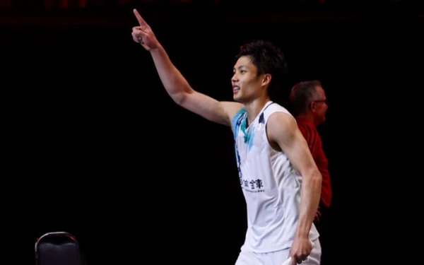 Foto Chou Tien Chen tunggal putra andalan Taipei. (Foto: BWF)