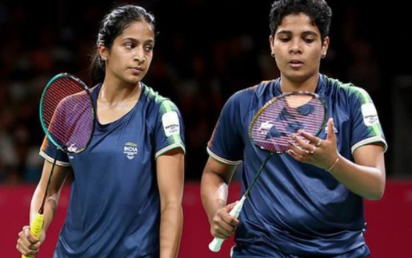 Foto Treesa Jolly / Gayatri Gopichand Ganda putri India (Foto: sportskeeda)