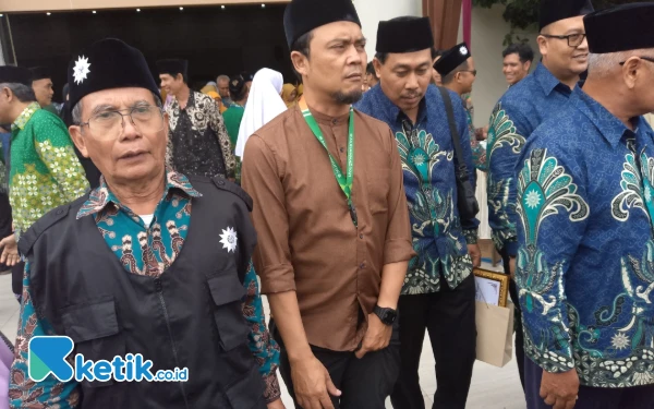 Foto Ketua PCM Pakisaji Kabupaten Malang H Hery Suyono saat Pengajian Daerah. (Foto: Binar Gumilang/Ketik.co.id)