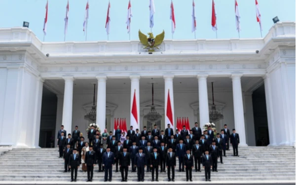 Foto Presiden RI Prabowo Subianto dan Kabinet Merah Putih. (Foto: BPMI Setpres)