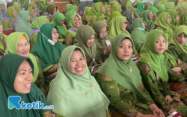 Foto Kongres XVIII Muslimat Nahdlatul Ulama di Jatim Expo. (Foto: Shinta Miranda/Ketik.co.id)