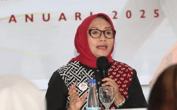 Foto Arifatul Choiri Fauzi, Menteri PPPA dan Ketua PP Muslimat NU periode 2025-2030.  (Foto: Dok. Humas Kemen PPPA)