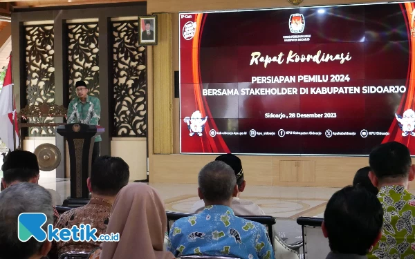 Bupati Sidoarjo Gus Muhdlor Perintahkan Kawal dan Jaga Distribusi Logistik Pemilu 2024