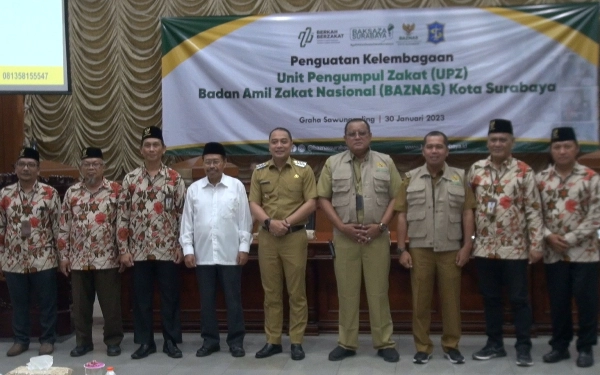 Penguatan UPZ Baznas Surabaya, Pemkot Serius Entas Kemiskinan 