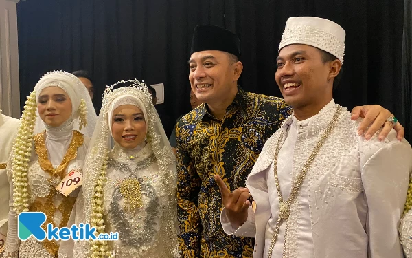 Mewah, Pemkot Surabaya Gelar Nikah Masal Habiskan Rp 7,4 Miliar tanpa APBD