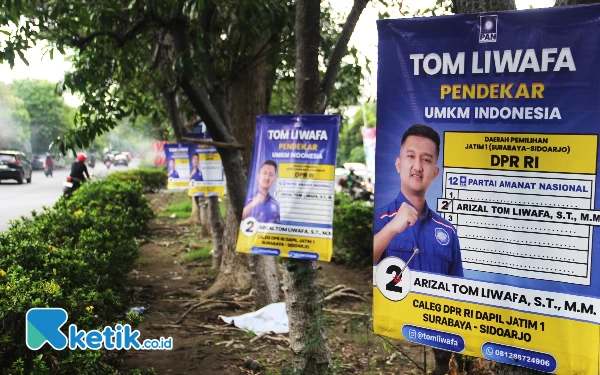 Pasang Baliho dan Poster Bahan Kampanye dengan Memaku Pohon Justru Bisa Turunkan Citra Caleg