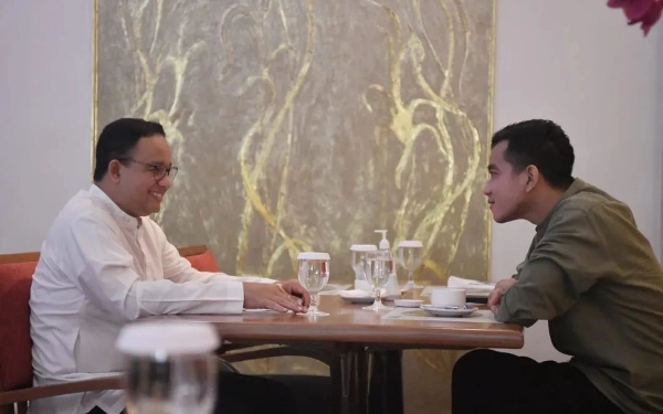 Thumbnail Anies Baswedan Nikmati Sarapan Bareng Gibran Rakabuming di Solo