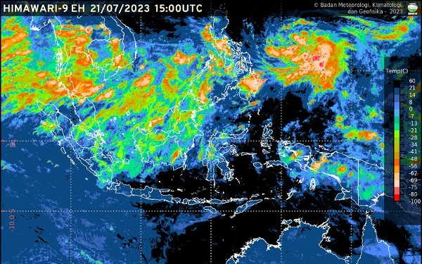 BMKG Sebut Hujan Lebat Guyur Sebagian Wilayah Indonesia Hari Ini