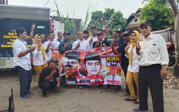 Thumbnail Gelar Cangkrukan Ngopi Bareng Relawan, DPC BRIM-08 Jombang Siap Menangkan Prabowo-Gibran