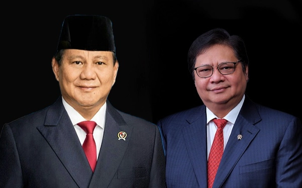 Thumbnail Survei LSI Tempatkan Pasangan Prabowo - Airlangga Urutan Teratas Pilihan Rakyat