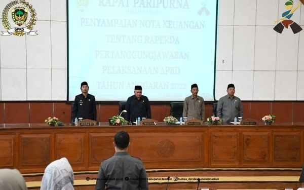 Thumbnail Berita - Sampaikan Pertanggungjawaban APBD Madiun 2022, Bupati Ungkap Realisasi PAD Surplus