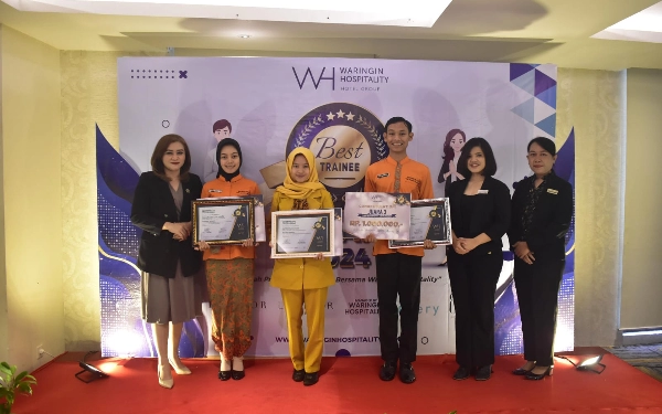 Thumbnail Berita - Dukung Pendidikan Perhotelan, Waringin Hospitality Beri Beasiswa Bagi Best Trainee OJT