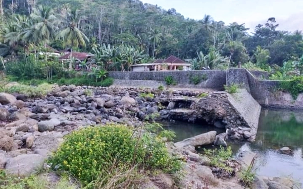 Thumbnail Berita - Dam Air Rusak, 350 Hektar Sawah di Kabupaten Malang Kekeringan