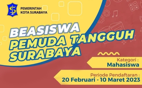 Thumbnail Berita - Ayo Rek! Pendaftaran Beasiswa Pemuda Tangguh Surabaya Dibuka