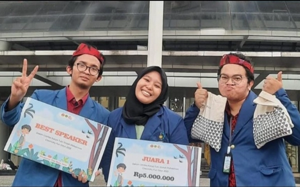 Gagas Teknologi Membran untuk Pengolahan Biogas Limbah POME, Tiga Mahasiswa ITS Juara LKTIM