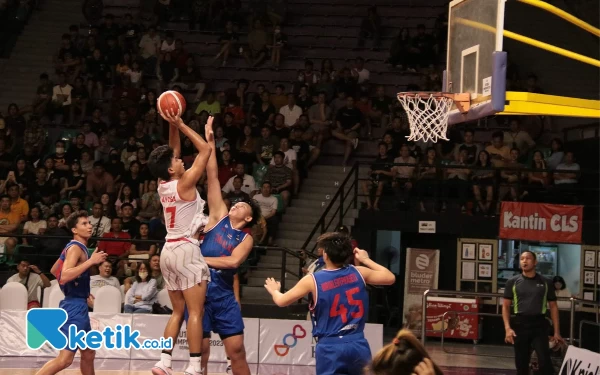 Thumbnail FIBA U-16 Asian Championship, Indonesia Tumbang 62-64 atas Thailand