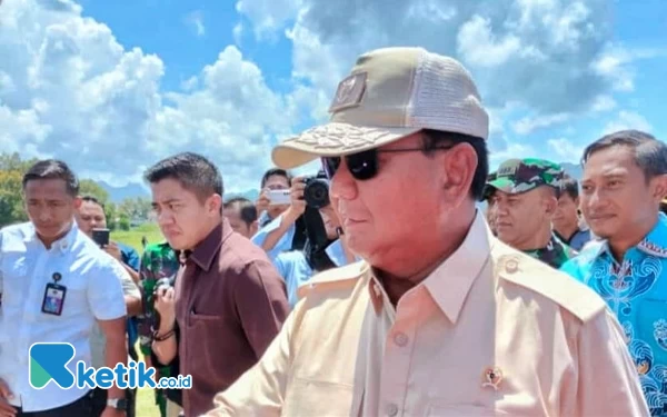 Temui SBY, Prabowo Disambut Antusias Warga Pacitan