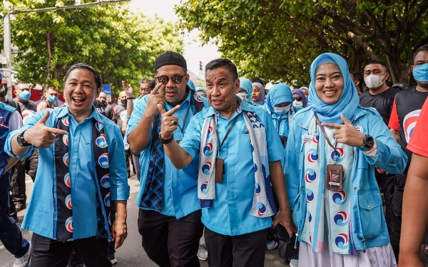 Partai Gelora Deklarasikan Anis Matta-Fahri Hamzah sebagai Capres-Cawapres